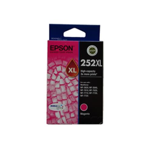 image of Epson 252XL Magenta High Yield Ink Cartridge