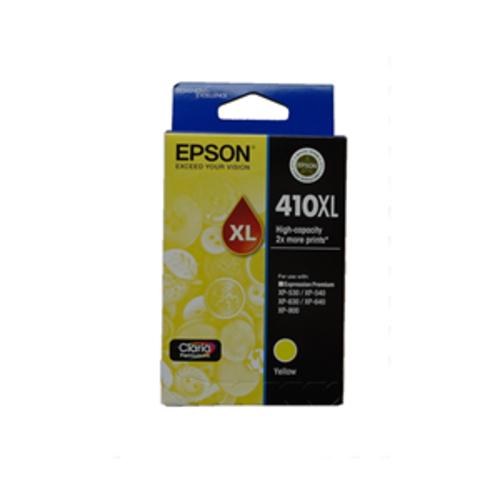 image of Epson 410XL Yellow High Yield Ink Cartridge